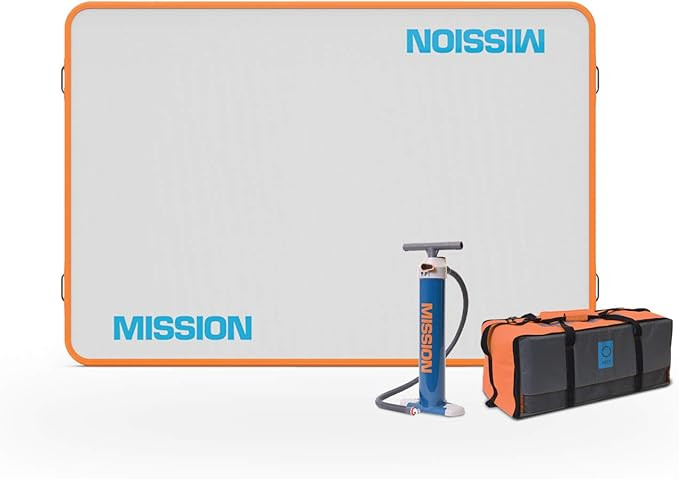 MISSION Boat Gear Reef Mat Inflatable Floating Mat Water Lake Lounge | Amazon (US)