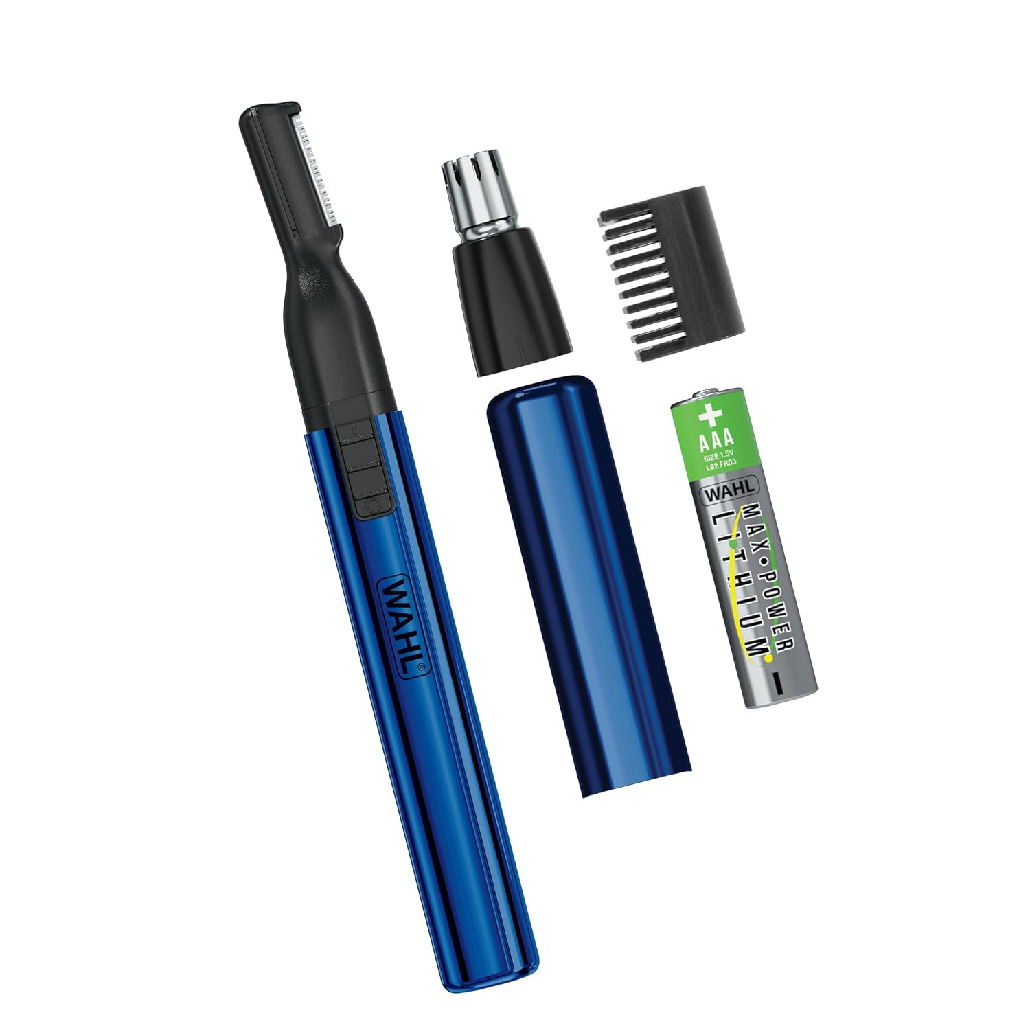 Wahl Lithium Battery 2-in-1 Pen Detail Trimmer for Nose, Ear & Eyebrow | Amazon (US)