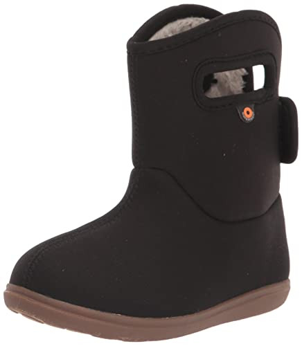 Bogs Kids Baby Bogs II Boot, Solid - Black, Size 4 Toddler | Amazon (US)
