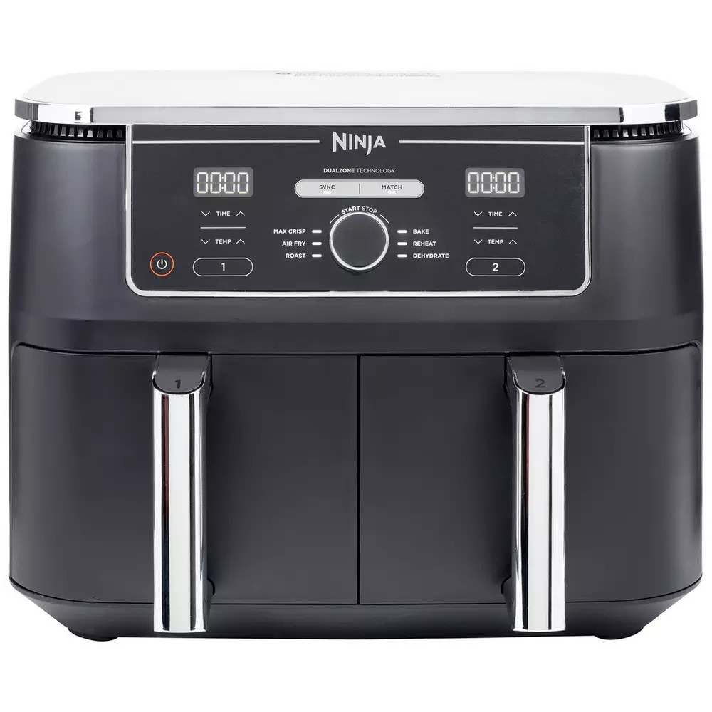 Buy Ninja Foodi MAX Dual Zone AF400UK 9.5L Air Fryer - Black | Air fryers and fryers | Argos | argos.co.uk