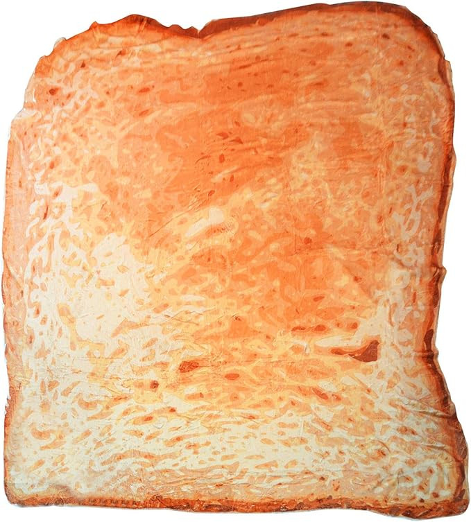 Bread Blanket, Toast Bread Throw Blanket for Adult and Kids, Tortilla Toast Blanket, Novelty Tort... | Amazon (US)
