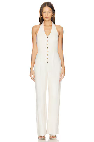 HEARTLOOM Kolina Jumpsuit in Ecru from Revolve.com | Revolve Clothing (Global)