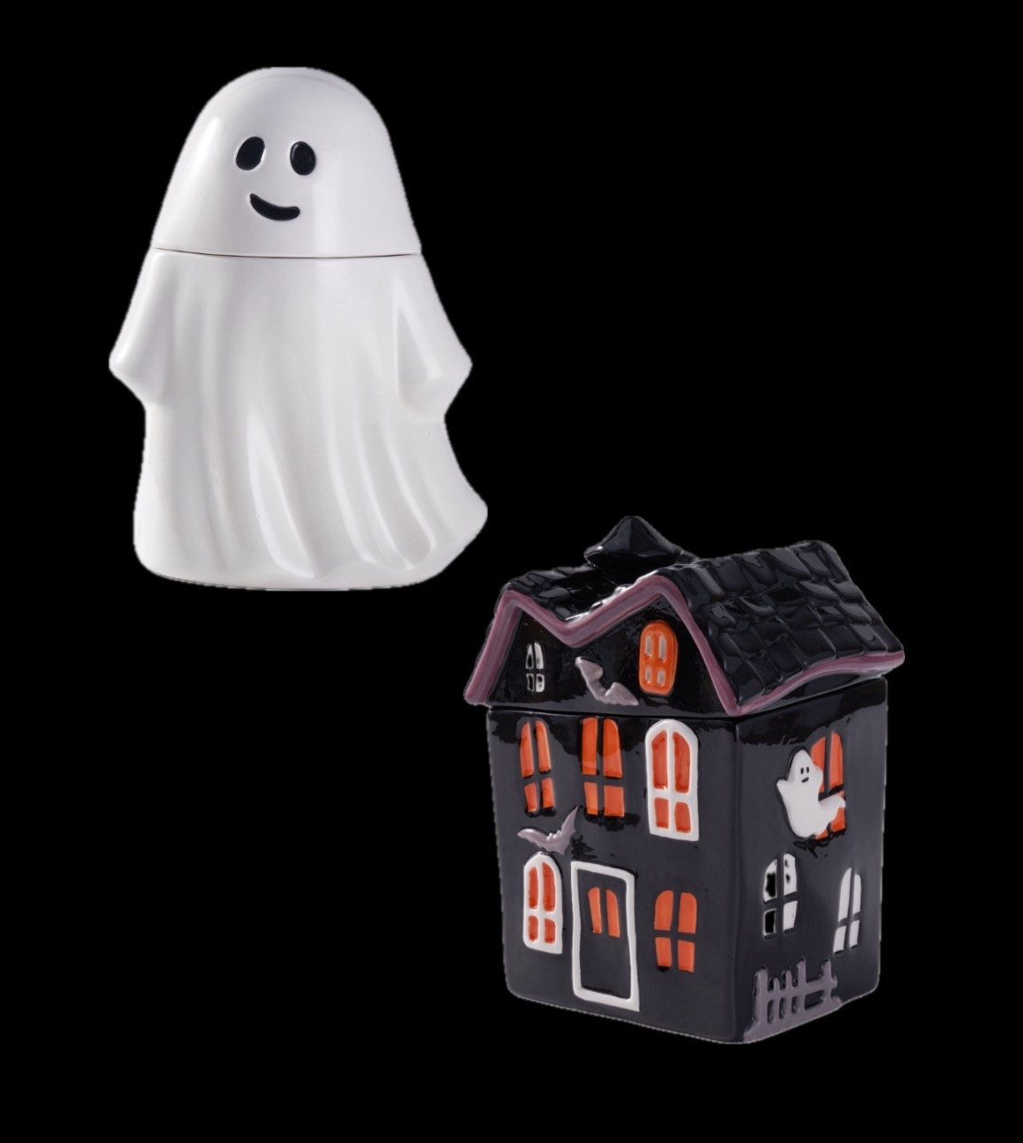 Ghost cookie jar. Haunted house cookie jar  

#LTKSeasonal #LTKHome #LTKHalloween