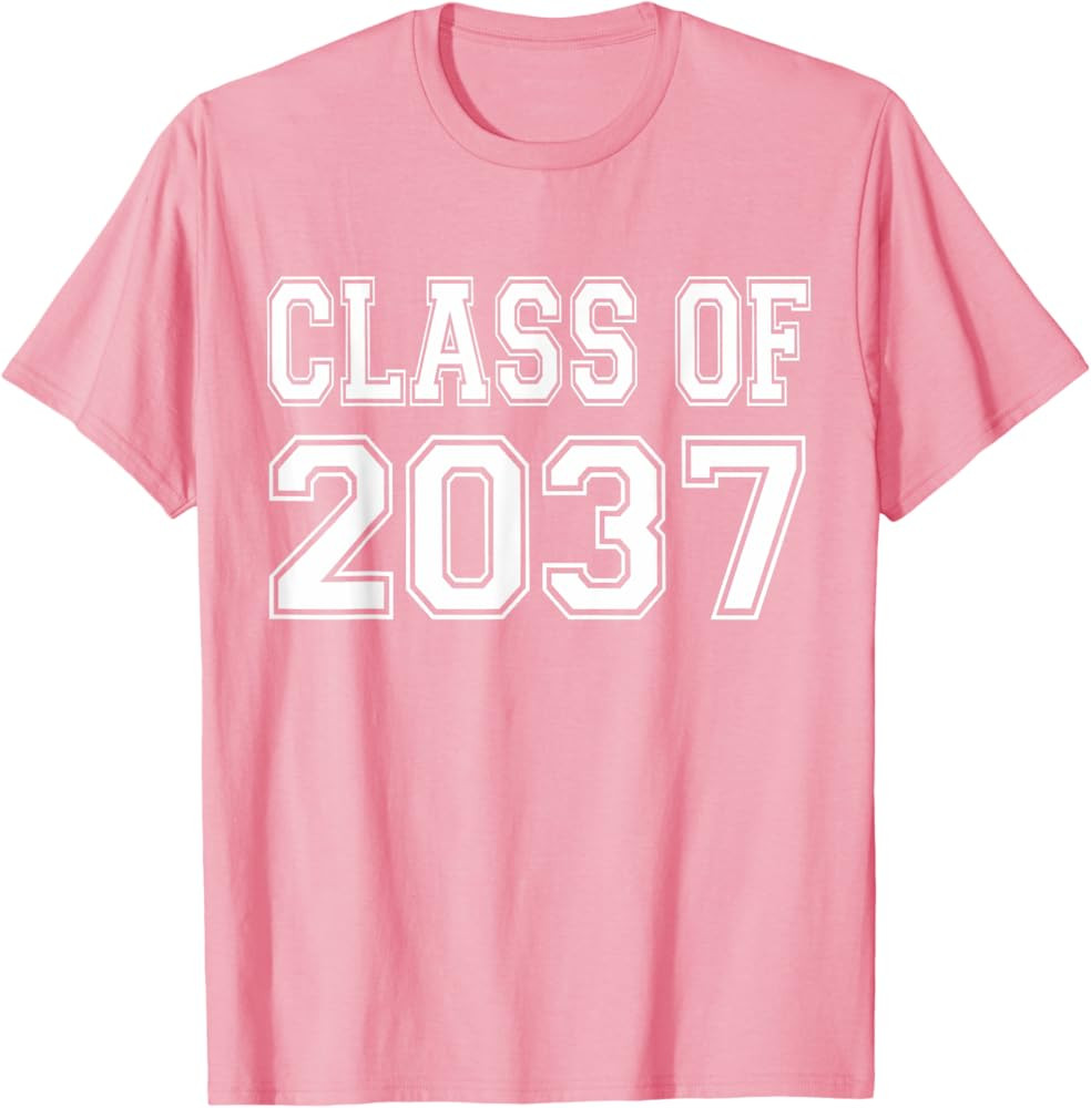 Class of 2037 grow with me T-Shirt | Amazon (US)