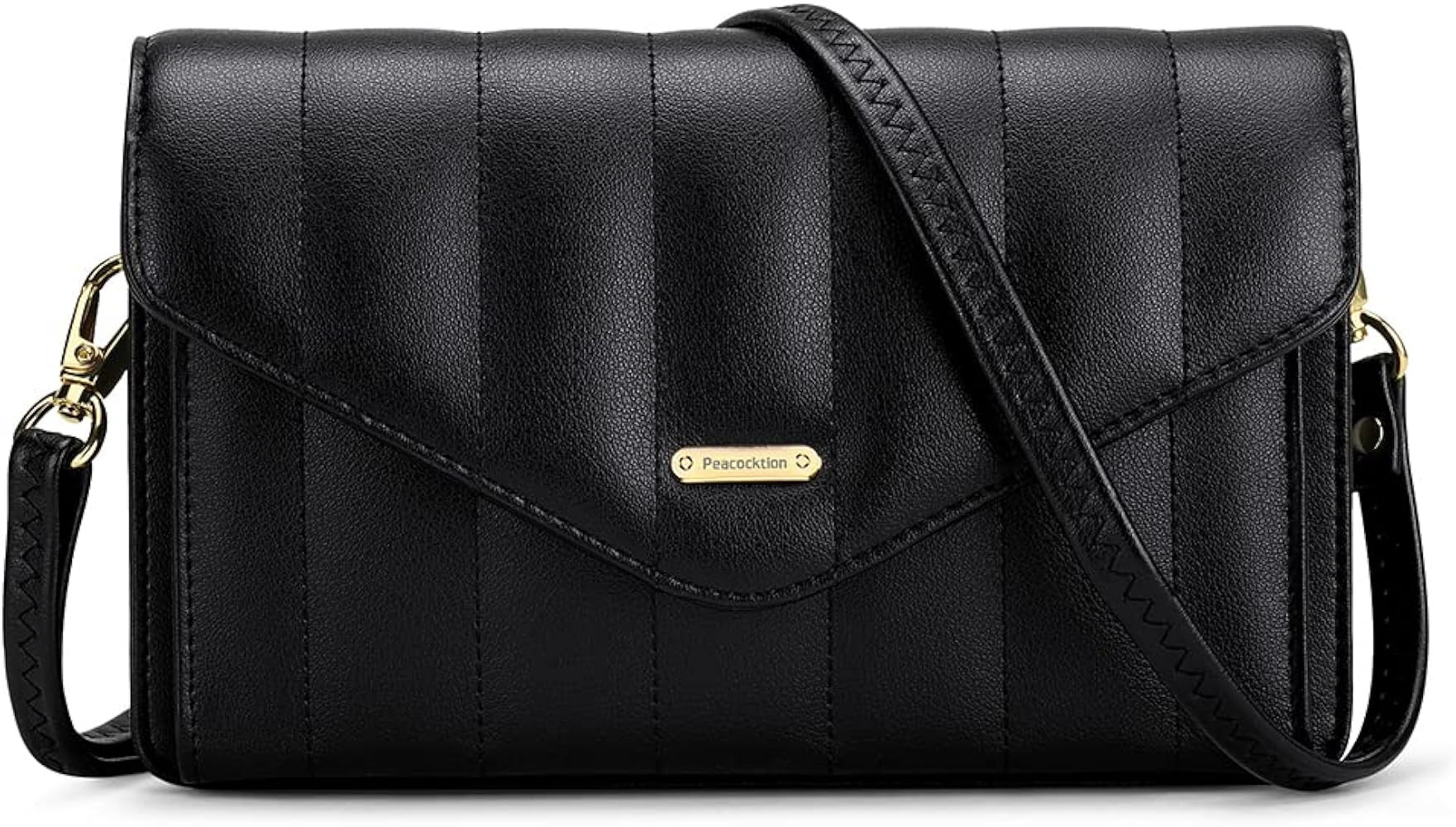 Peacocktion Small Quilted Crossbody Bags for Women, Shouler Handbags RFID Cell Phone Wallet Purse... | Amazon (US)