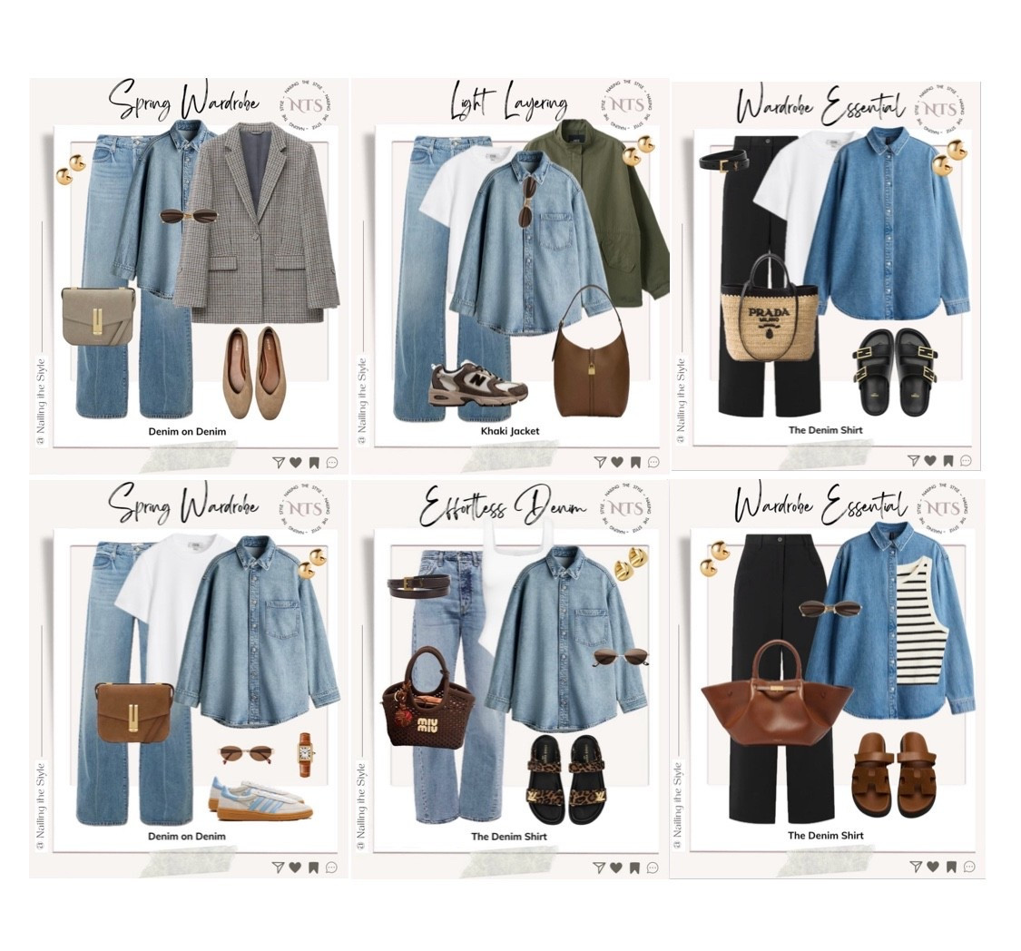 ✨Denim Shirt Favourite Looks✨

#LTKstyletip #LTKspring