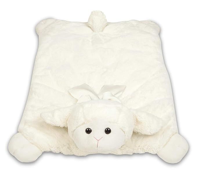 Bearington Baby Plush Belly Play Mat Lamby Plush | Amazon (US)
