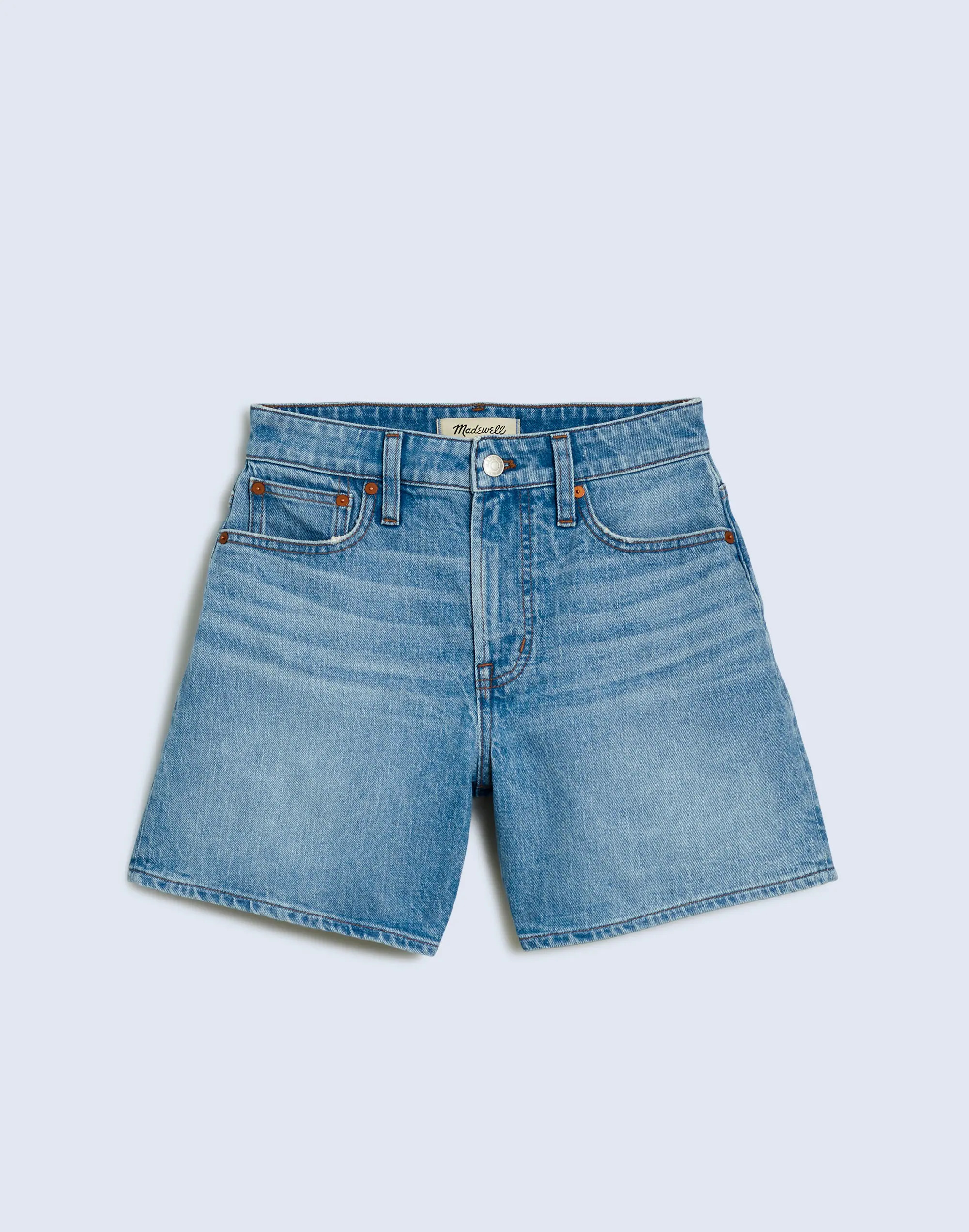 The Perfect Vintage Mid-Length Jean Short in Grennan Wash | Madewell