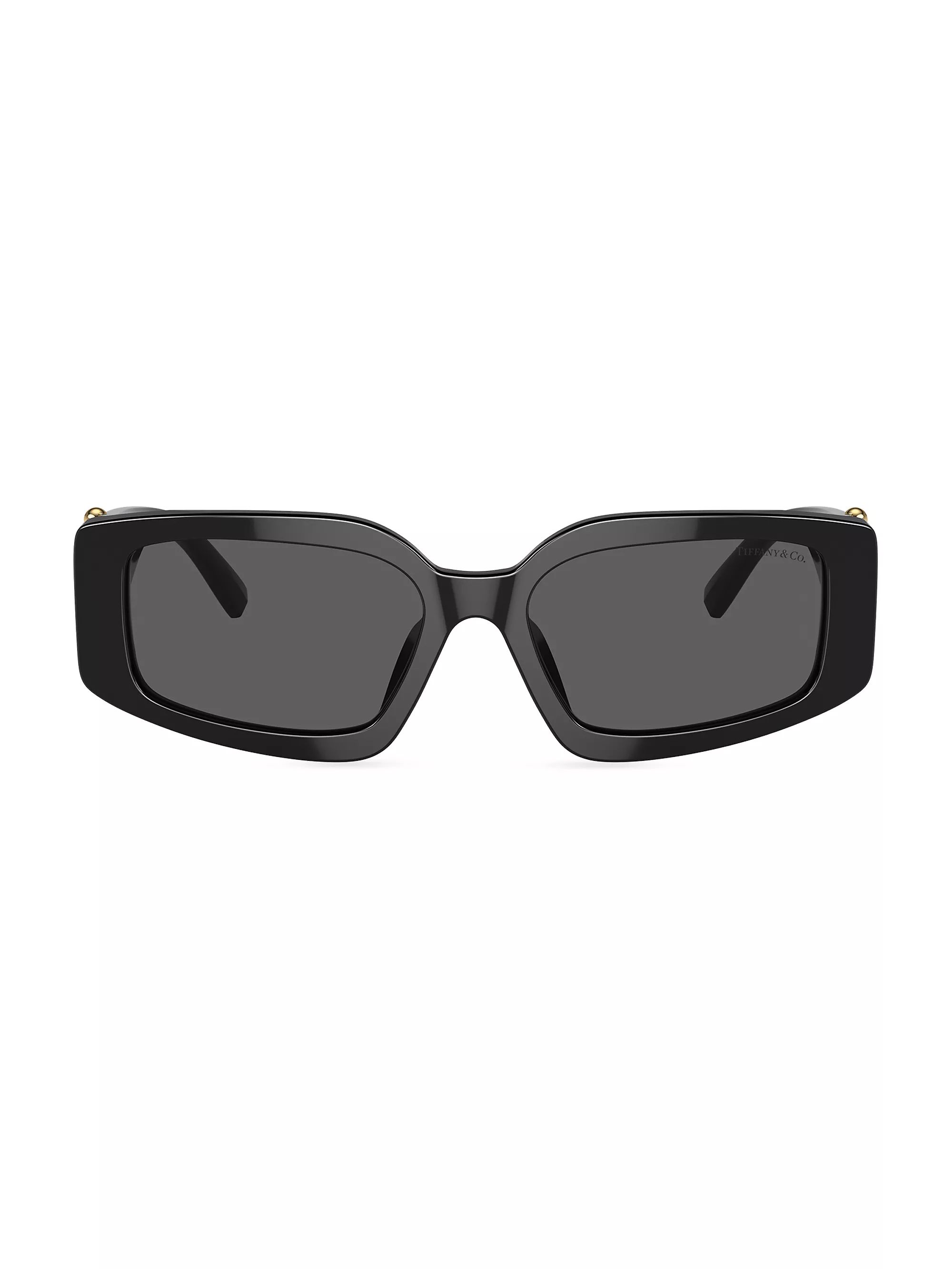 Tiffany & Co. 54MM Rectangular Sunglasses | Saks Fifth Avenue