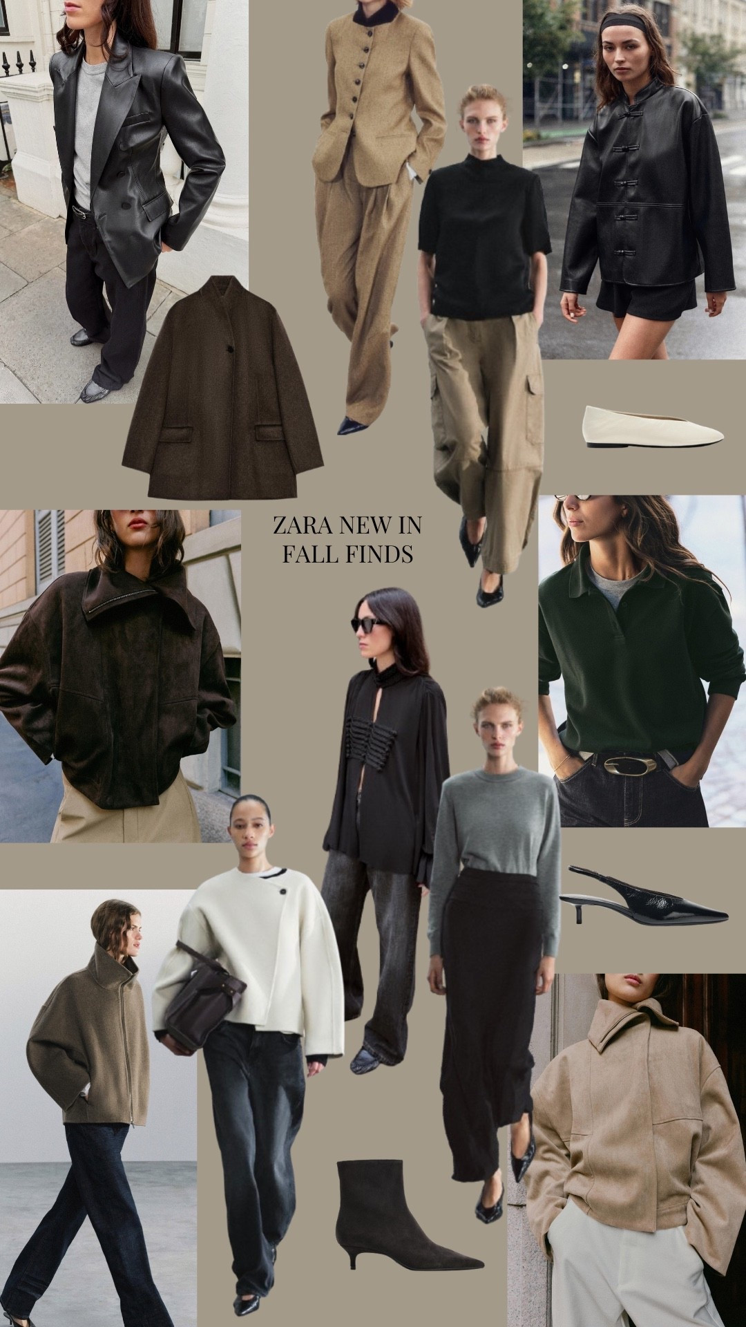 Zara new in fall finds 🤎

#LTKstyletip #LTKworkwear #LTKFashionMonth