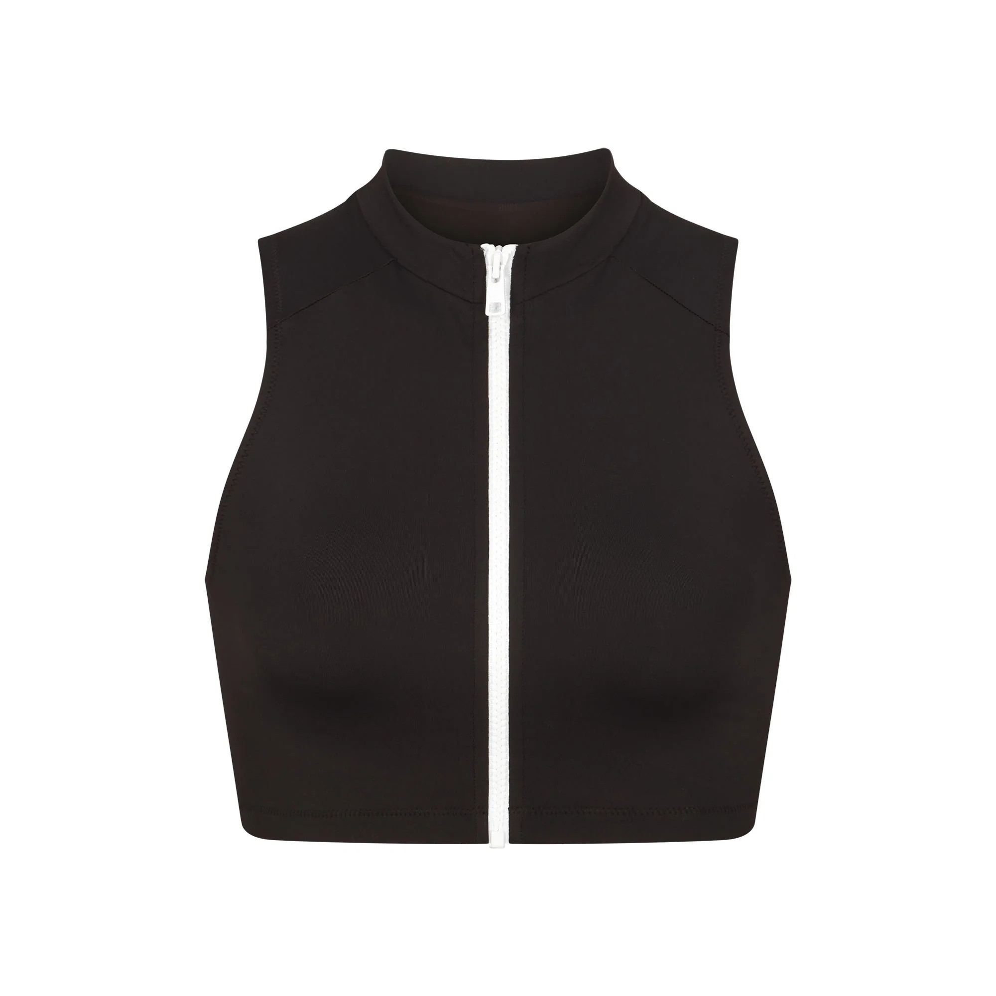 ZIP-UP SWIMMOCK NECK TOP$58$36 | SKIMS (US)