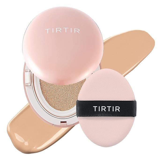 TIRTIR Mask Fit All Cover Pink Cushion Foundation | High coverage, Velvety Matte Finish, Lightwei... | Amazon (US)