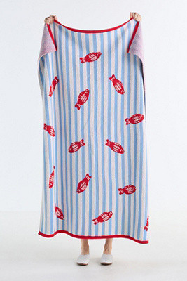 Sonnie Cotton Knit Throw Blanket | Anthropologie (US)
