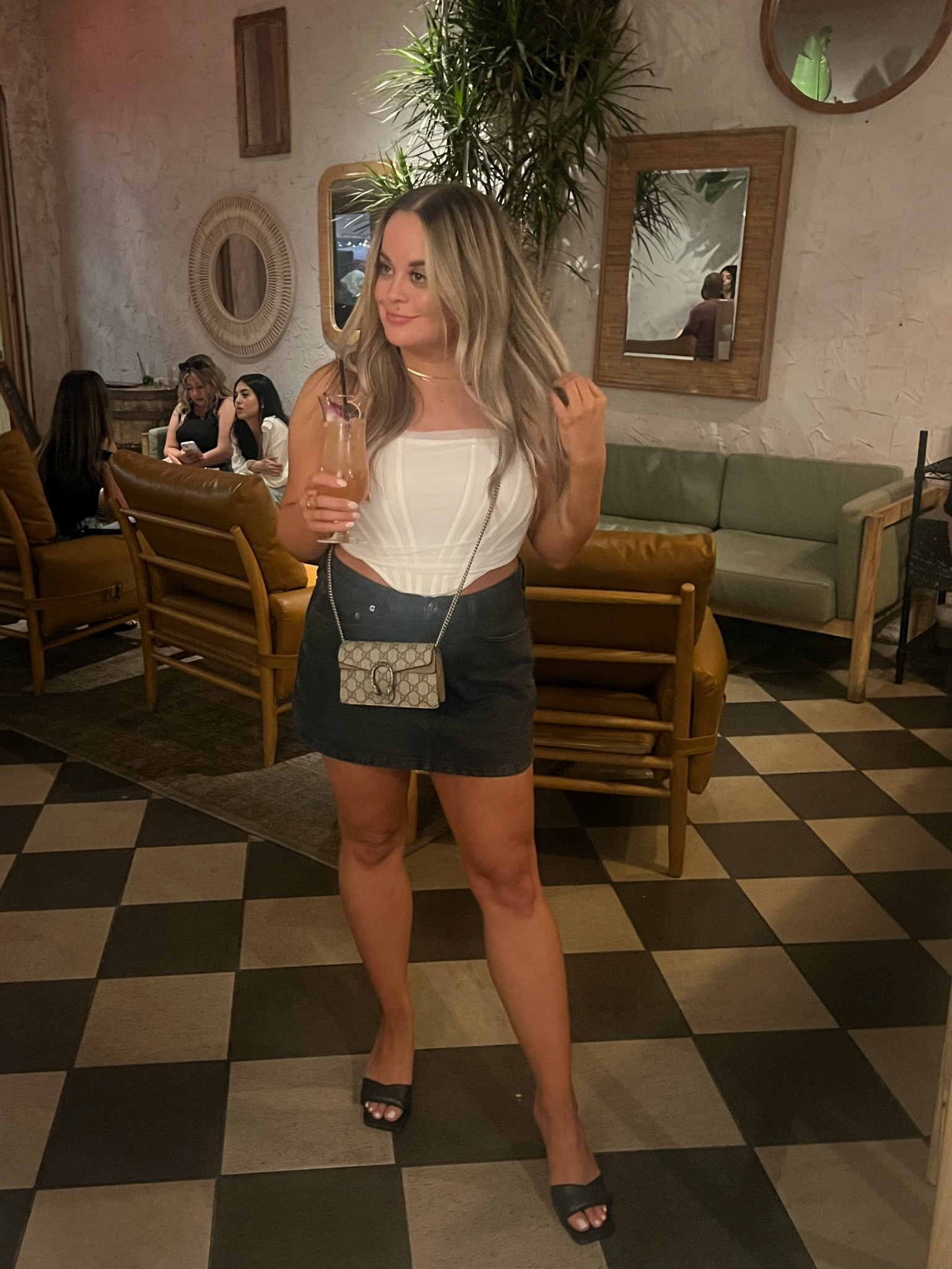 Cutest corset top! Under $100!
Wearing a medium. 
Agolde denim skirt-TTS.
Revolve outfit
Denim skirt
Corset top
Corset outfits
Gucci crossbody 
White tops
Summer outfits
Outfit ideas 
Mules 


#LTKunder100 #LTKshoecrush #LTKstyletip