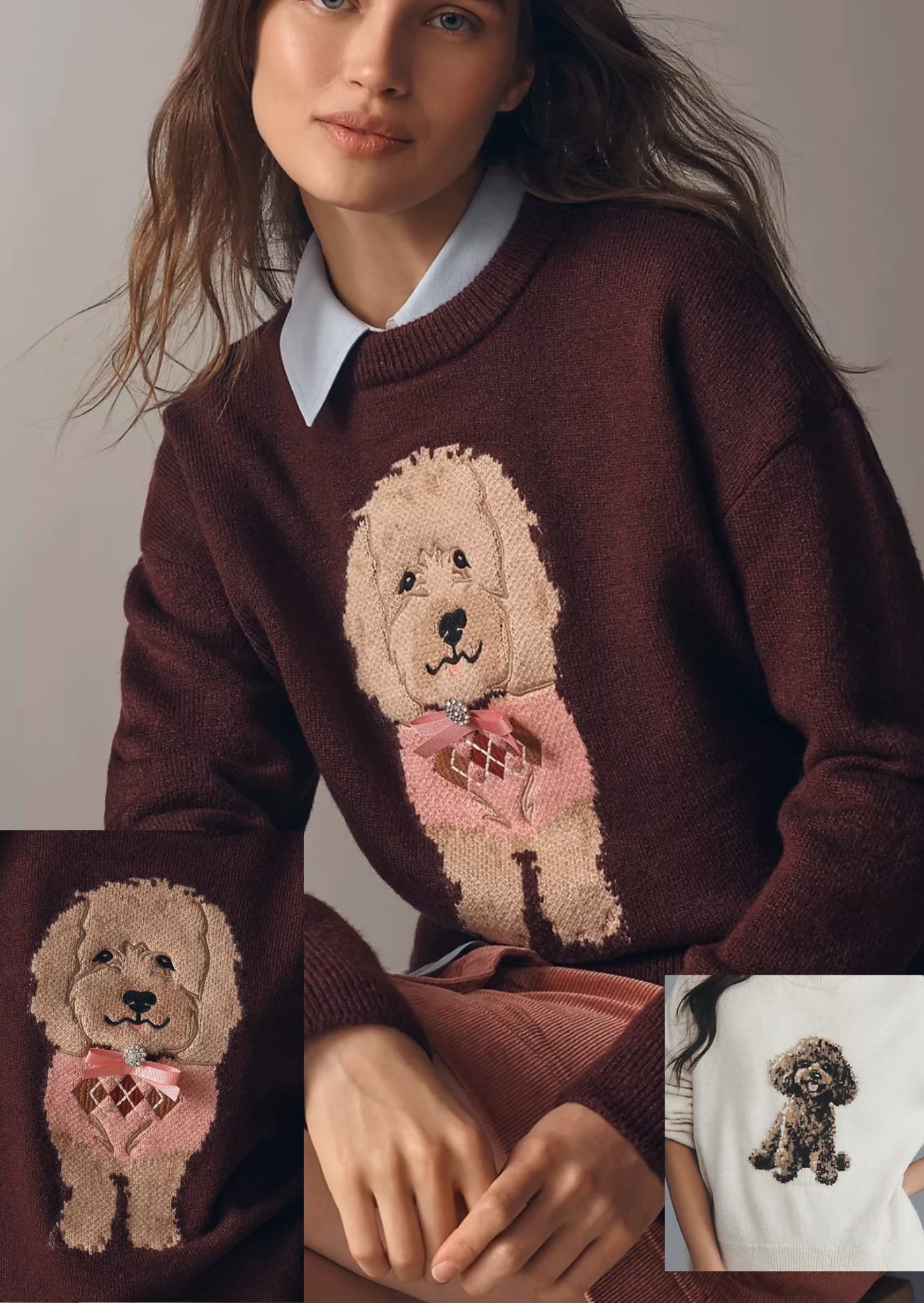 Maeve Crew-Neck Dog Icon Pullover Sweater is too cute. Look at the fun detail too!

#LTKCyberWeek #LTKootd #LTKGiftGuide