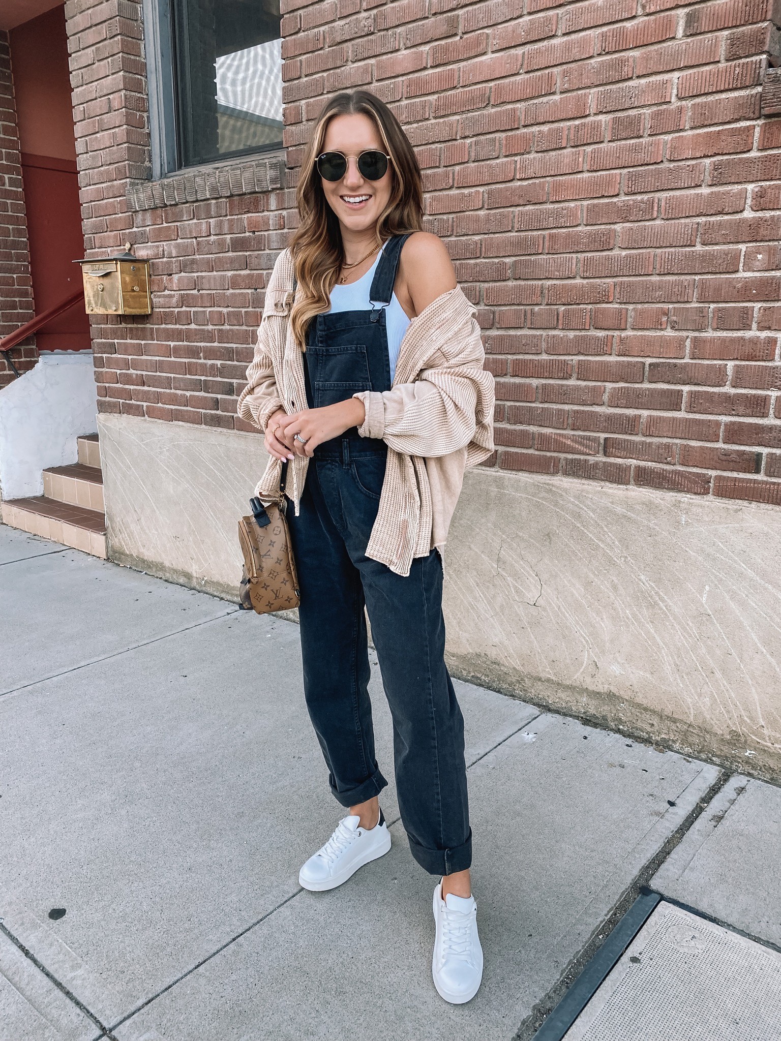 Free people fall faves🍂 Overalls, scout shacket and happiness runs tank. Wearing xs in all 

#LTKstyletip