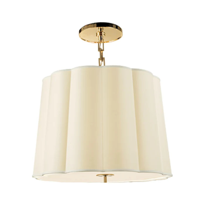 Simple Scallop Large Hanging Shade | Caitlin Wilson Design