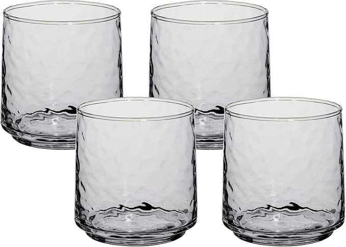 Anchor Hocking Brockhill Drinking Glasses (4-Pieces, 12-ounce, dishwasher safe) | Amazon (US)