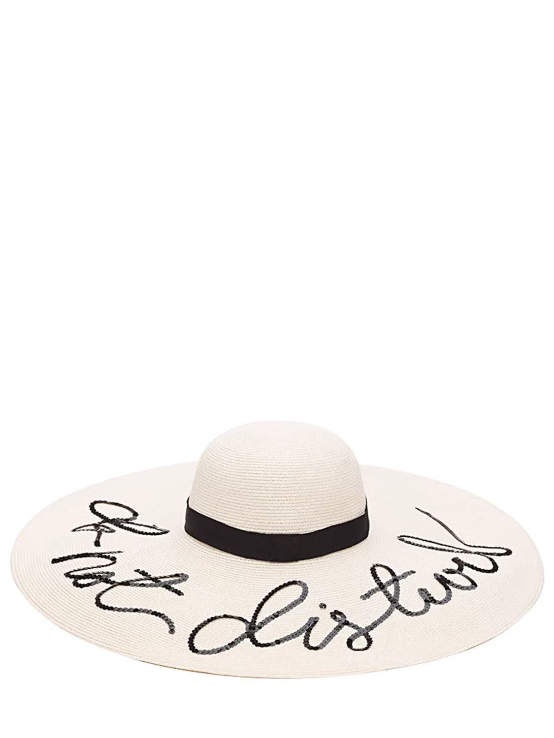 Sunny 'do Not Disturb' Hat | Luisaviaroma