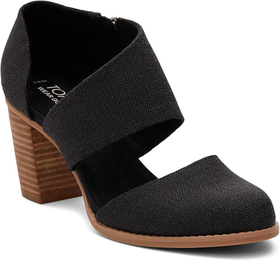 TOMS Womens Milan Closed Toe Casual High Heels | Amazon (US)