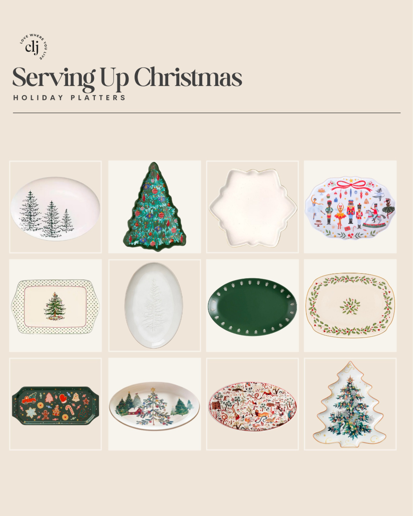 Christmas & holiday serving platters at every price point 🎄

#LTKparties #LTKSeasonal #LTKHoliday