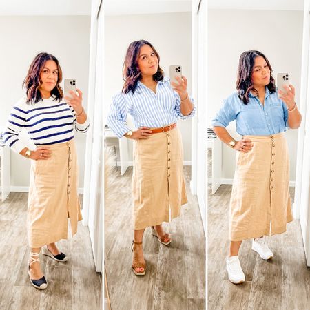 One skirt 3️⃣ ways! 

#LTKSeasonal #LTKworkwear #LTKstyletip