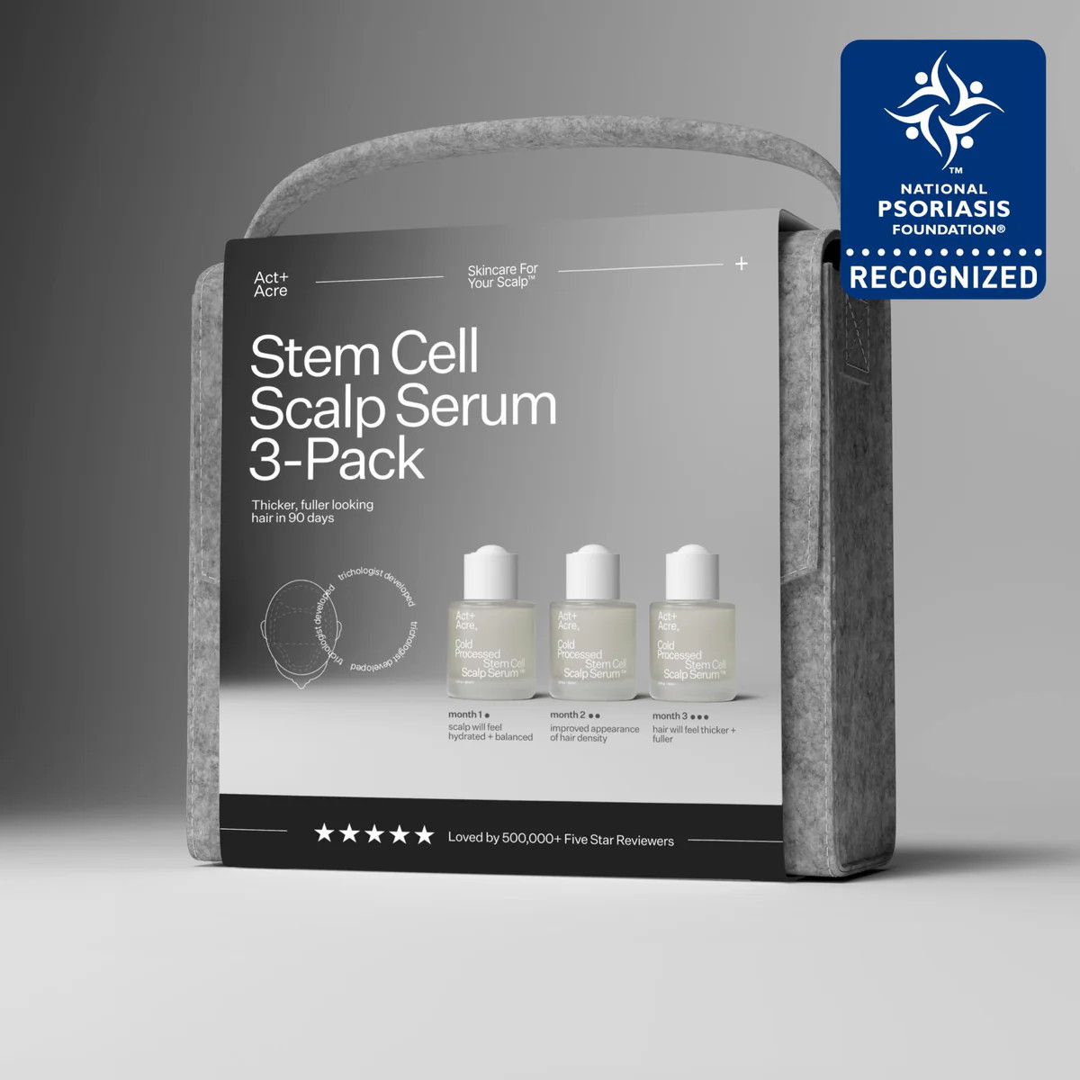 Stem Cell Scalp Serum - 3 Pack | Act+Acre