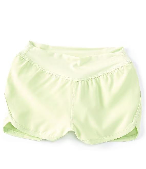Girls Active Little Girls 2T-6X Runners Knit Shorts | Dillard's