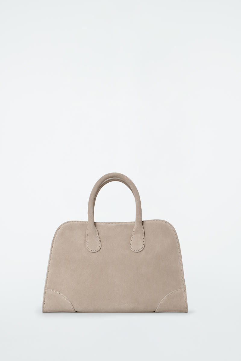 Mini Studio Bowling Bag - Suede | COS UK