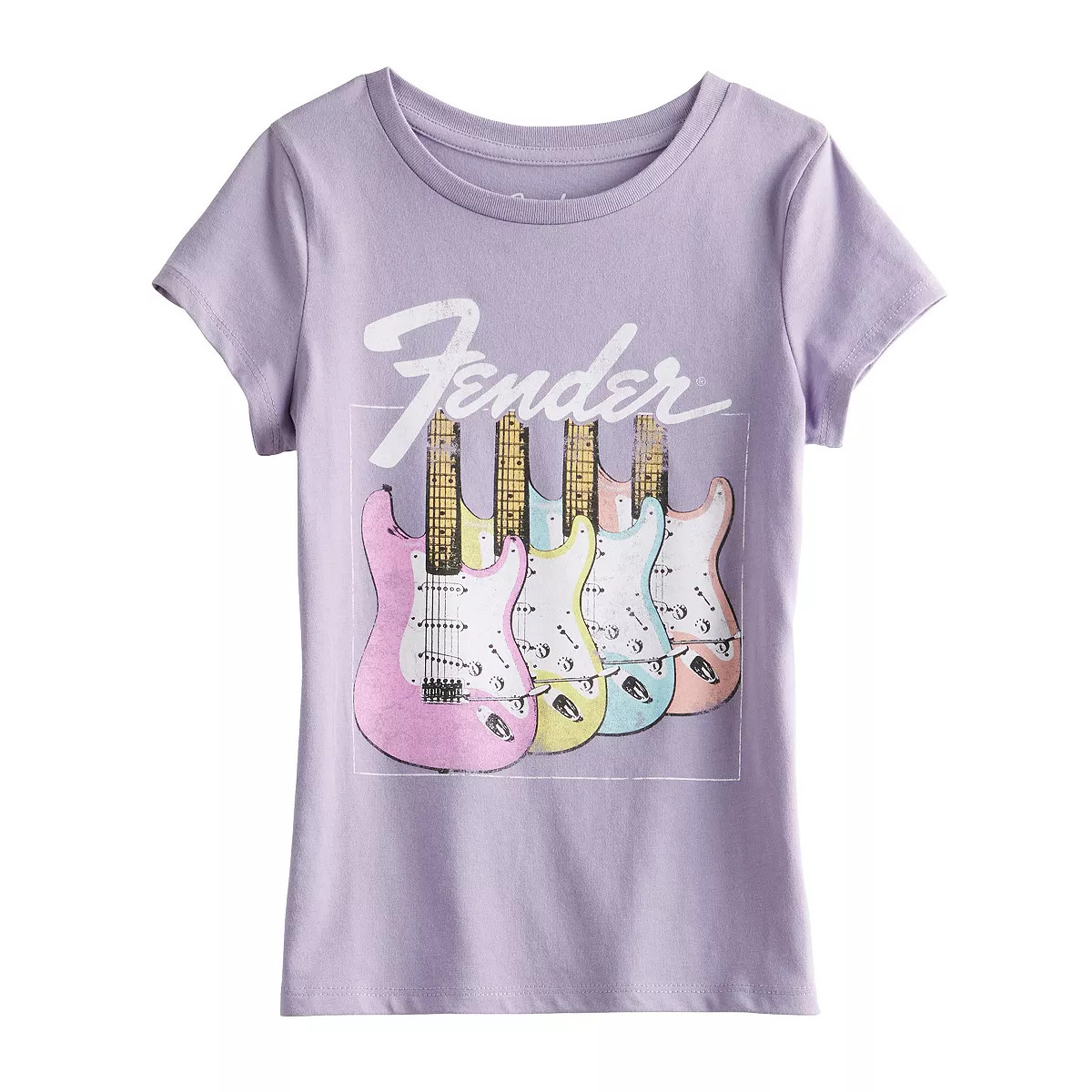Girls 7-16 Fender Guitar Graphic Tee | Kohl's