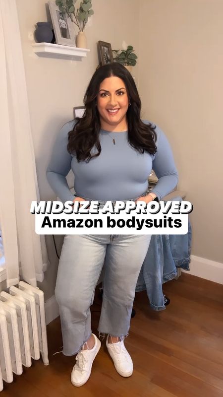 These bodysuits are so good for my curvy girls! They’re stretchy and comfortable but still suck everything in. I’m wearing an XL! 

#LTKSeasonal #LTKxPrime #LTKmidsize
