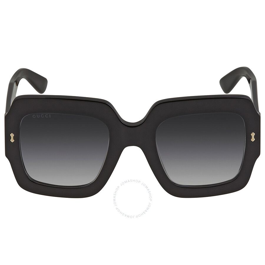 Gucci Grey Square Ladies Sunglasses GG1111S 001 53 | Jomashop.com & JomaDeals.com