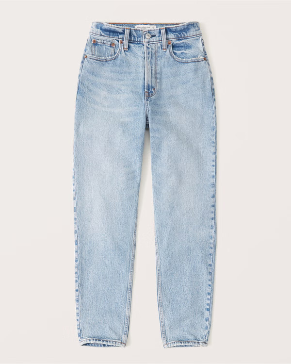 High Rise 80s Mom Jeans | Abercrombie & Fitch (US)
