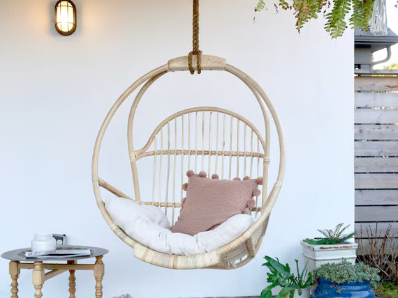 PRE ORDER Sedona Moonrise Rattan Swing Chair - Etsy | Etsy (US)