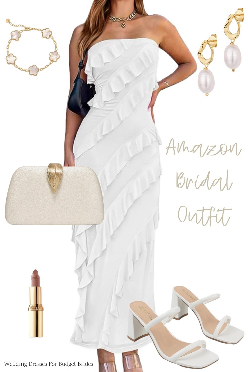 Bridal shower outfit for the bride to be. From Amazon.

Date night outfit. White dresses. Bridal shower dresses. Summer dresses. Graduation dress. Spring fashion. Engagement party dresses. Summer outfits. Rehearsal dinner dresses. Bachelorette party dresses. Reception dresses. After party dresses. Spring wedding. Vacation outfit. Summer wedding.

#LTKWedding #LTKSeasonal #LTKBeauty