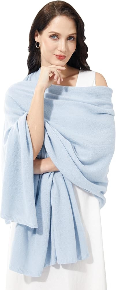 Soft Cashmere Blend Wrap Chic Scarf Stole for Women Wayfarer Travel Extra Large 87"x28" | Amazon (US)