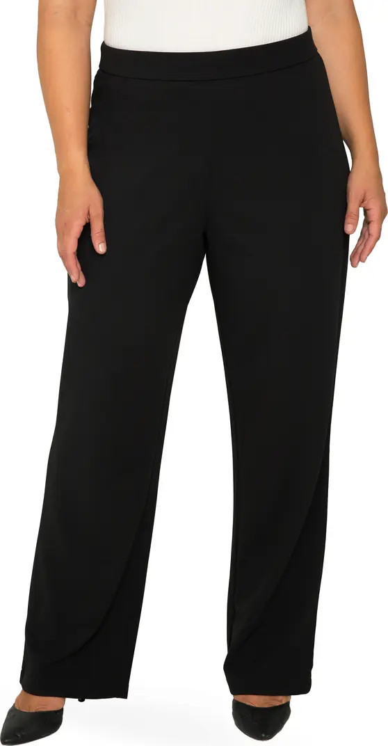 Standards & Practices High Waist Stretch Crepe Trousers | Nordstrom | Nordstrom