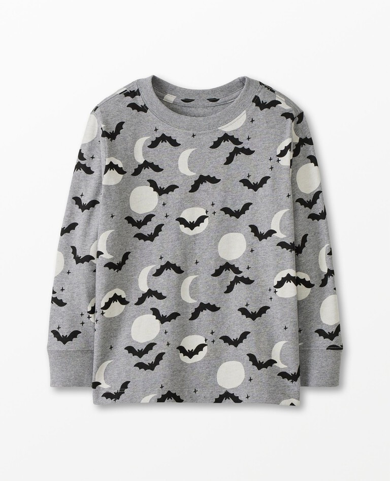 Long Sleeve Halloween Print Tee | Hanna Andersson