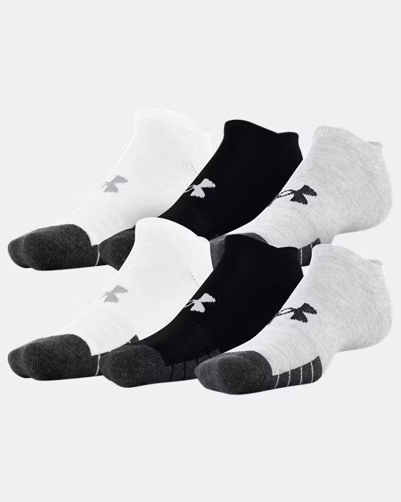 Unisex UA Performance Tech No Show Socks 6-Pack | Under Armour (US)
