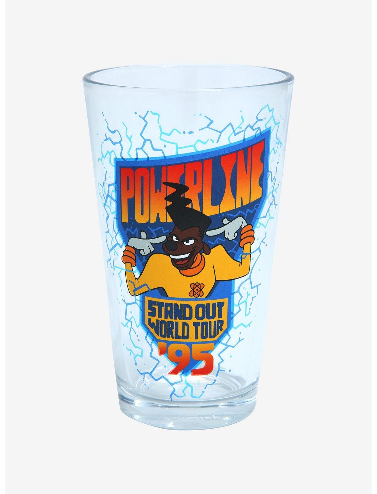 Disney A Goofy Movie Powerline World Tour Pint Glass - BoxLunch Exclusive | BoxLunch