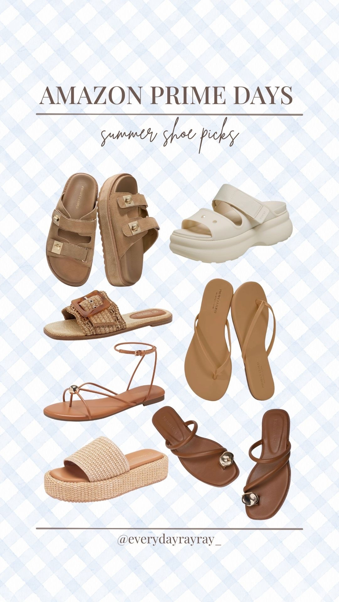 Amazon prime day deals— summer sandal picks! A few I already have and a few in my cart ☺️

I already own & love the platforms crocs, if you love a chunky platform you need these for the summer! Can wear them everywhere! 


#amazonprimeday #primedaydeals #amazonfinds #summersandals #summershoes #crocs #strappysandals #platformsandals