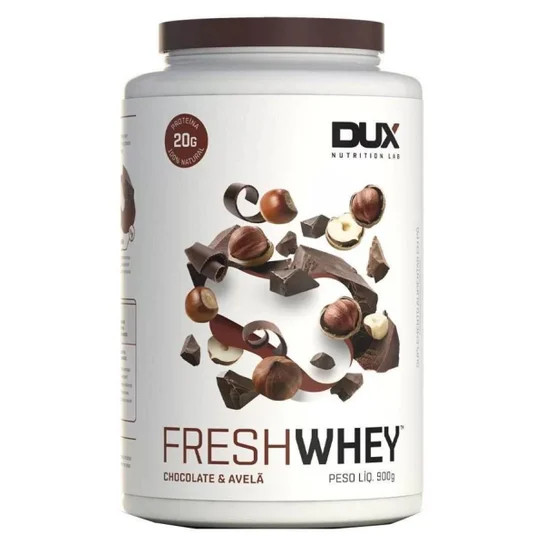 Fresh Whey - 900g - Chocolate Belga e Avelã - Dux Nutrition | Netshoes (BR)