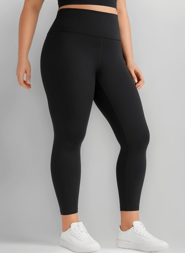 CRZ YOGA Butterluxe Womens 25" Plus Size High Waisted Leggings - Workout Gym Leggings Opaque Butt... | Amazon (UK)
