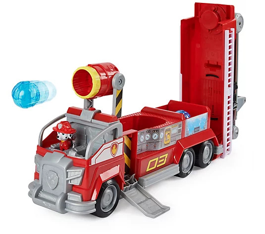 PAW Patrol Marshall Transforming Fire Truck with Lights & Sounds - QVC.com | QVC