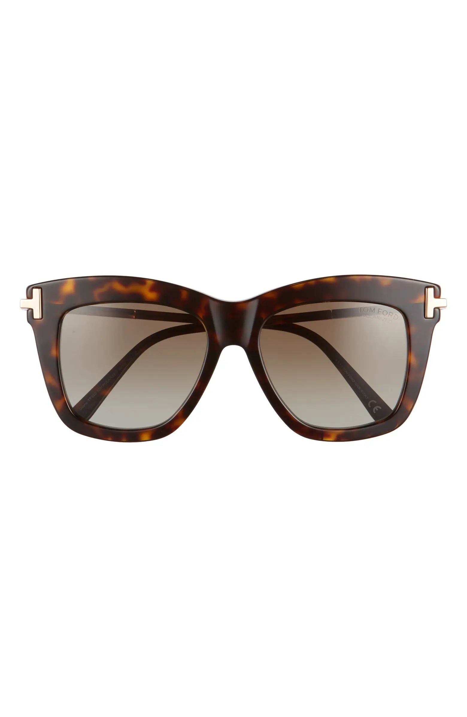 Dasha 52mm Polarized Square Sunglasses | Nordstrom