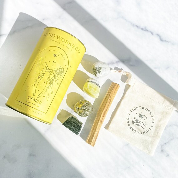 Gemini Zodiac Sign Crystal Set  Astrology Sign Kit  Zodiac | Etsy | Etsy (US)