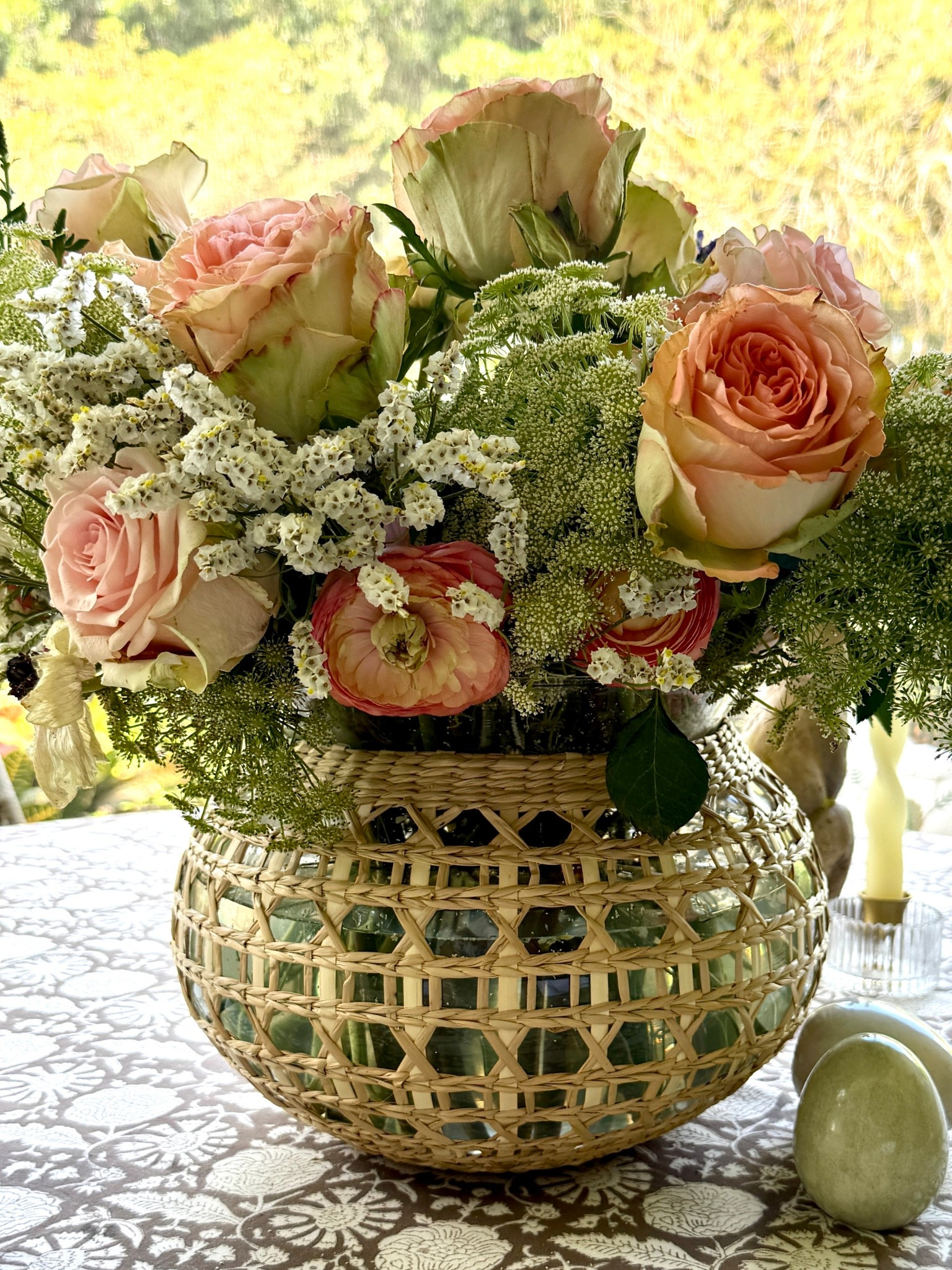Getting lots of compliments on my vase shown here.  I love the coastal style that it adds to our home.  This is the larger vase and seriously considering getting the smaller version 

#LTKU #LTKHome