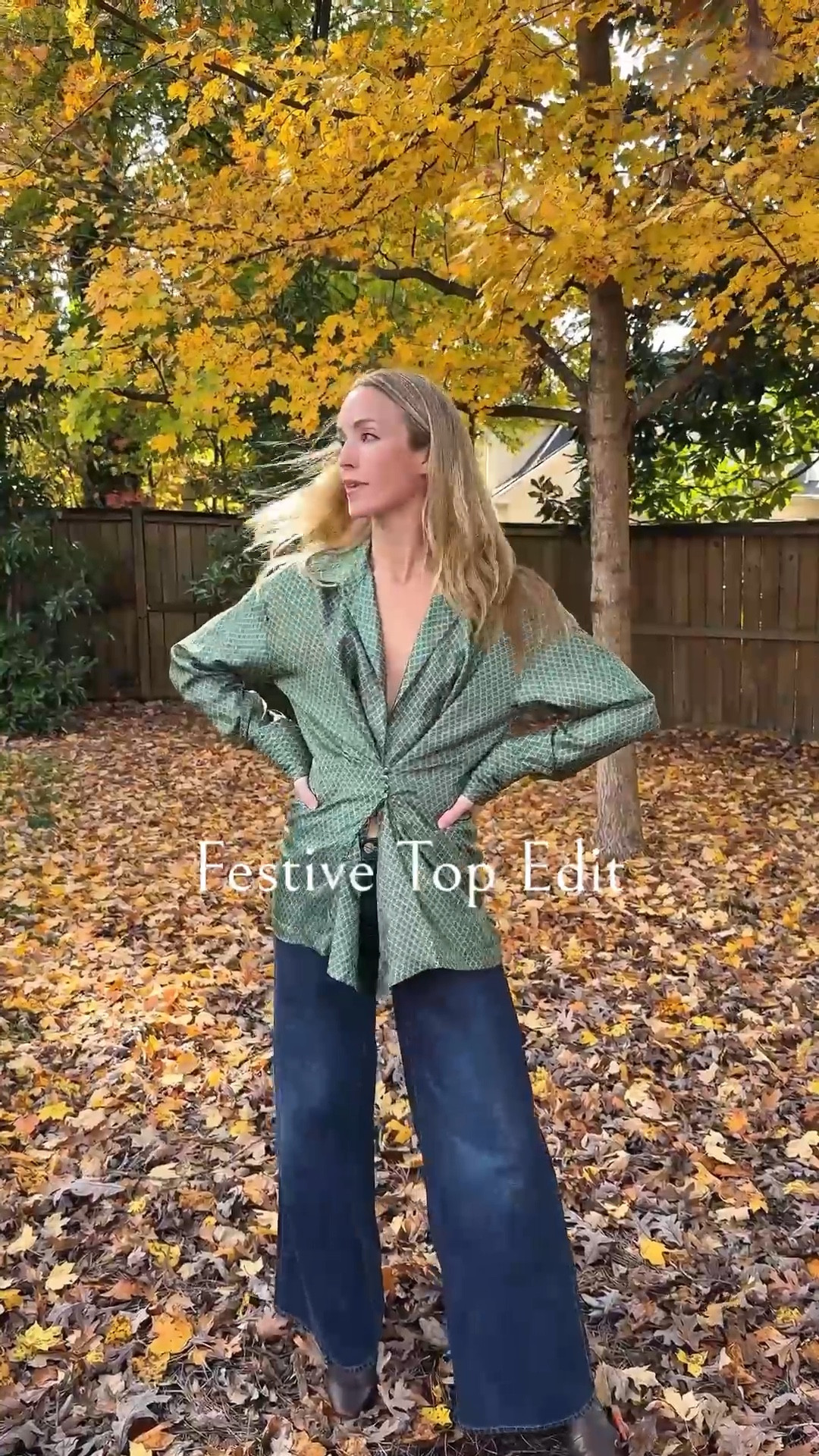 12 festive tops to complement the busy holiday schedule! ✨ I’d mix and match most of these with velvet jackets, sparkly heels, a cozy knit, and of course, a pop of red. My top is Dries Van Noten (sold out).

Holiday top, party top, festive top, holiday outfit, party outfit, festive outfit, Christmas party outfit

#LTKSeasonal #LTKHoliday