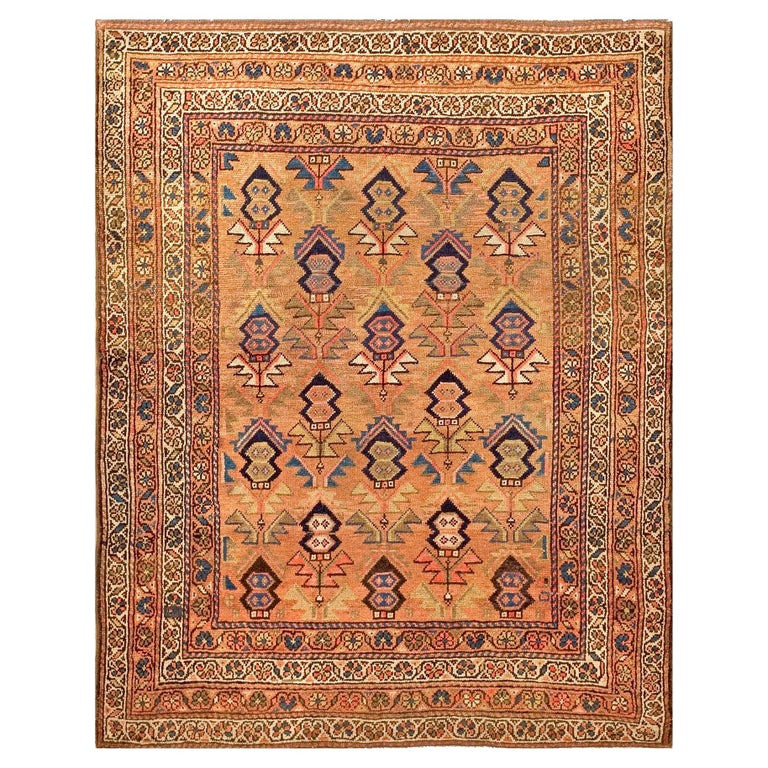 Antique Persian Kurdish Rug | 1stDibs