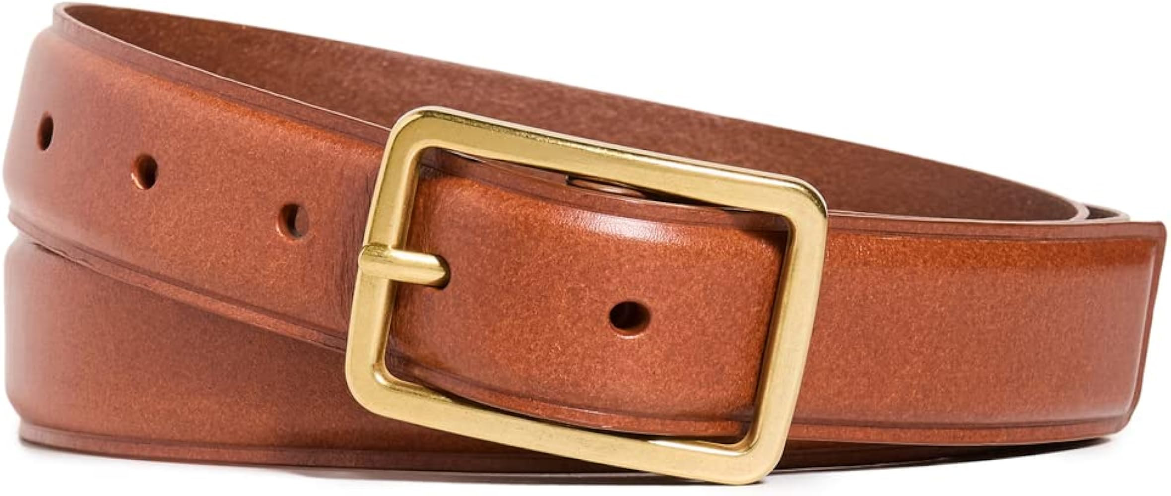 Madewell Women's Square-Buckle Leather Belt | Amazon (US)